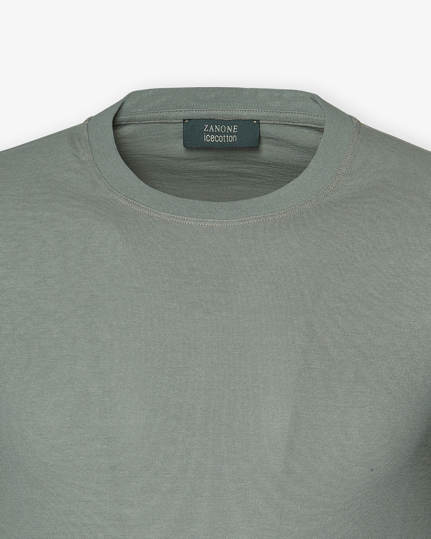 Zanone - T-shirt ice cotton - Green