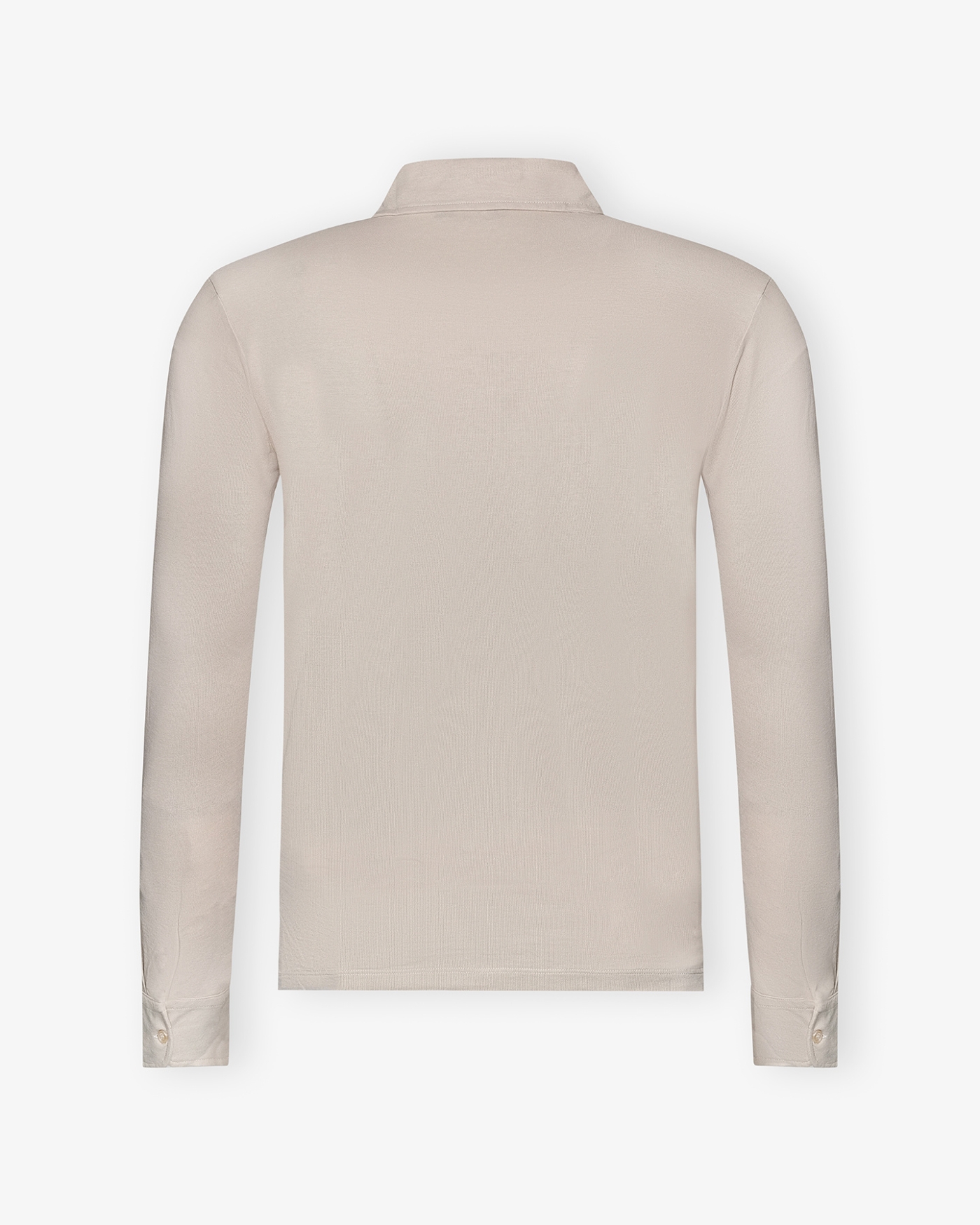 Zanone - Polo shirt long sleeve - Ice cotton - Sand