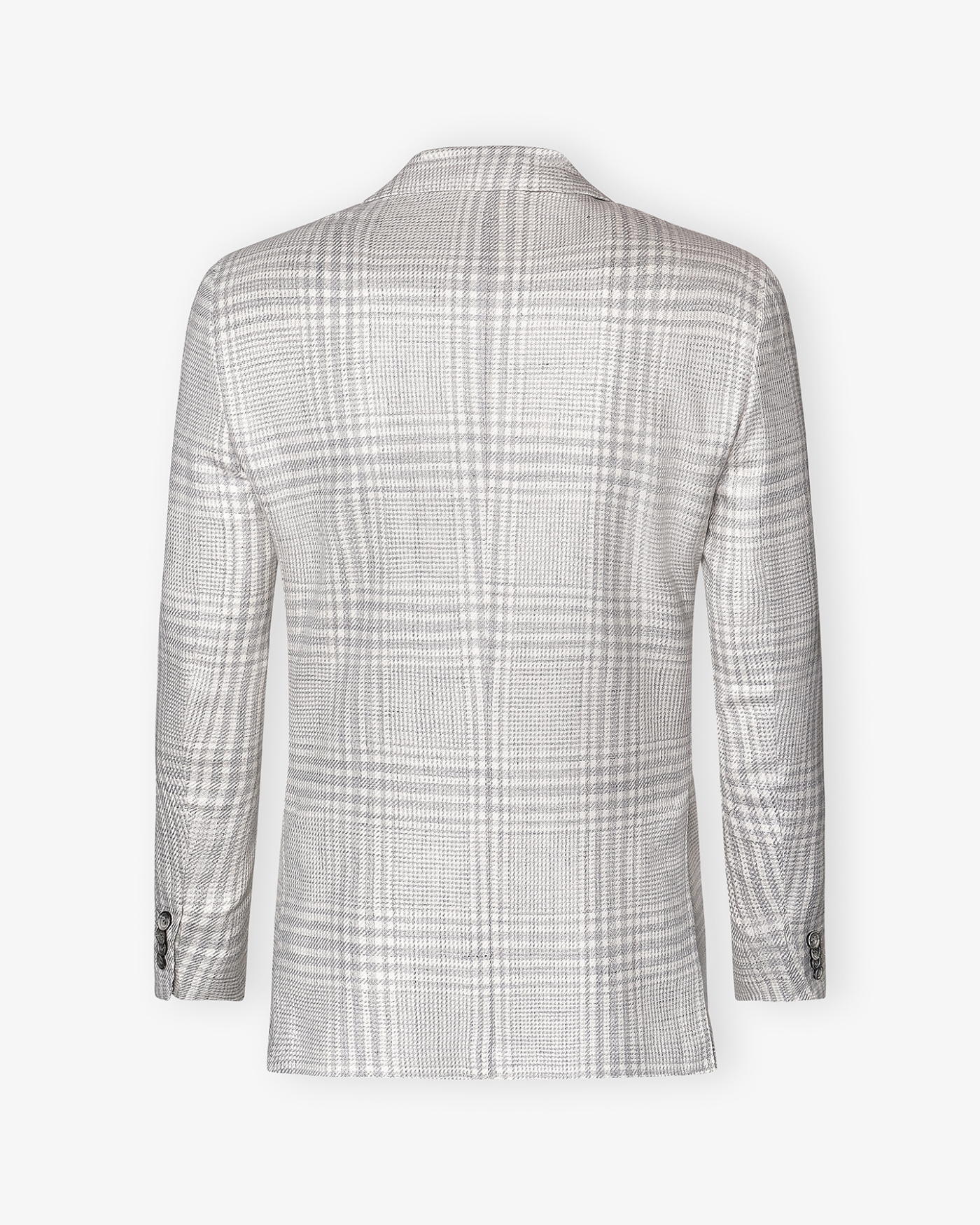 Kiton - Jacket wool cashmere silk linen - Grey