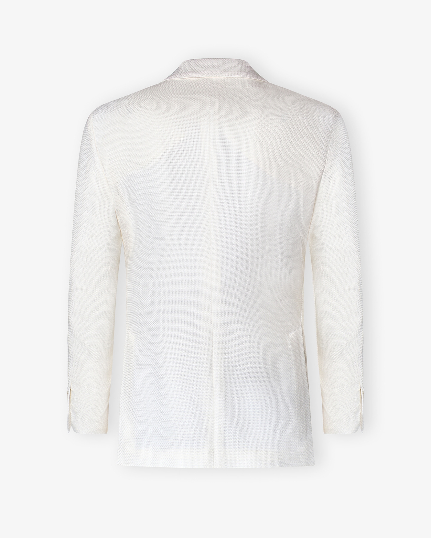 Lardini - Jacket double breasted wool silk - White