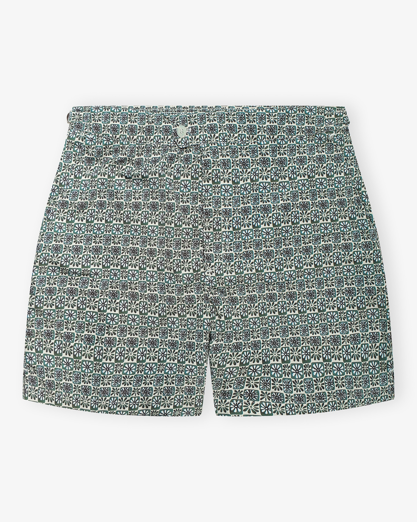 Swimtrunk Daniel - Flower green