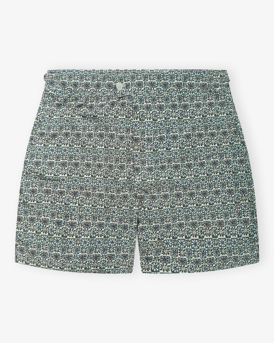 Swimtrunk Daniel - Flower green