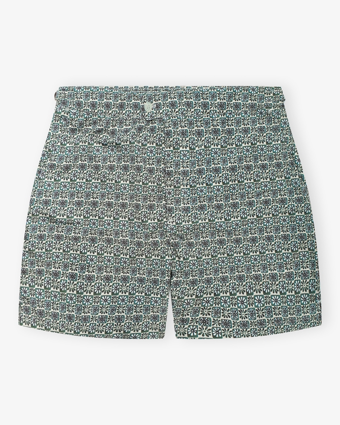 FEDELI Swimtrunk Daniel - Flower green