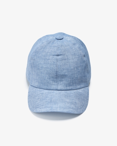 Fedeli - Cap linen - Blue