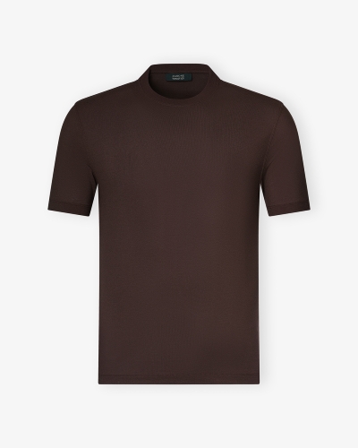 Zanone - T-shirt ice cotton - Brown