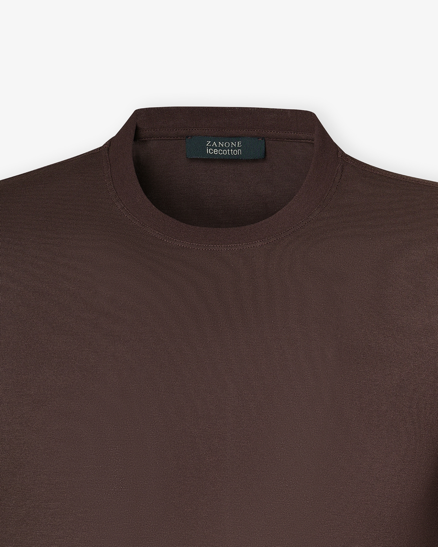 Zanone - T-shirt ice cotton - Brown