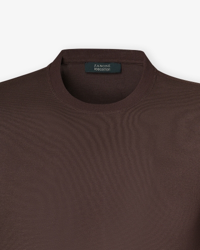 Zanone - T-shirt ice cotton - Brown