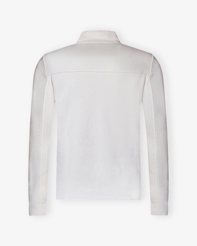 Maurizio Baldassari - Overshirt silk cotton - Cream white