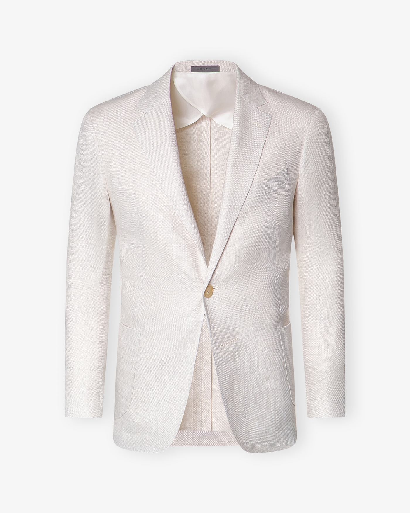 Corneliani -Jacket Sartoria light - Linen wool - Cream