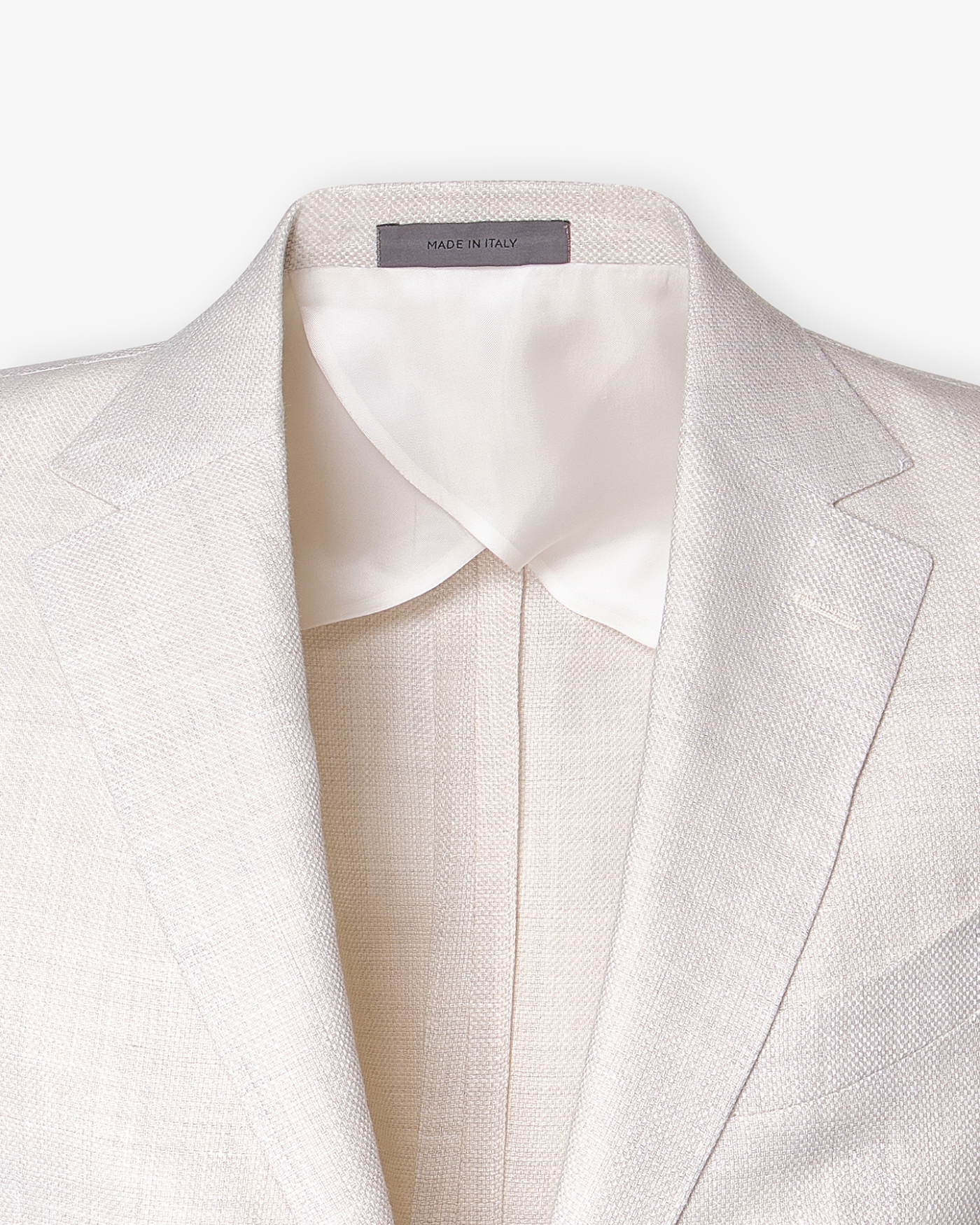 Corneliani -Jacket Sartoria light - Linen wool - Cream
