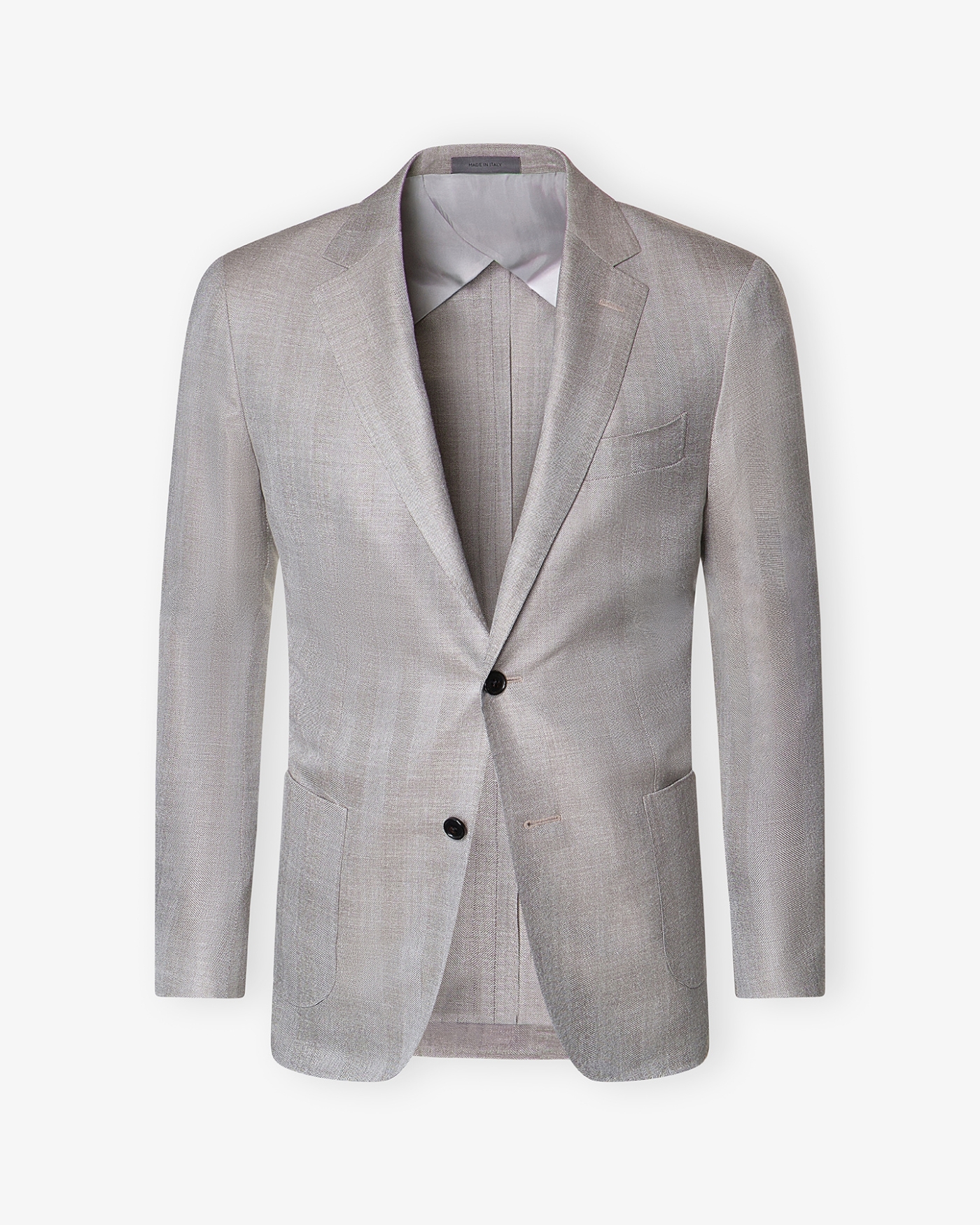 Corneliani -Jacket Sartoria - Wool silk linen - Olive