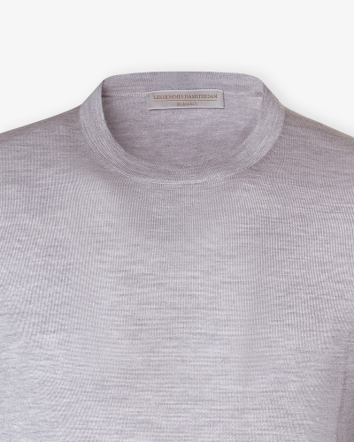 LHDA - Round neck summer cashmere silk - Grey