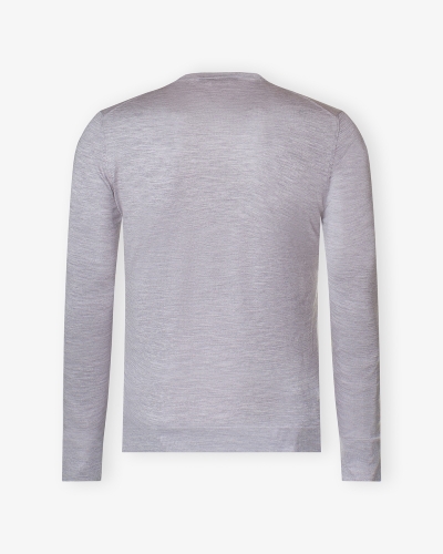 LHDA - Round neck summer cashmere silk - Grey