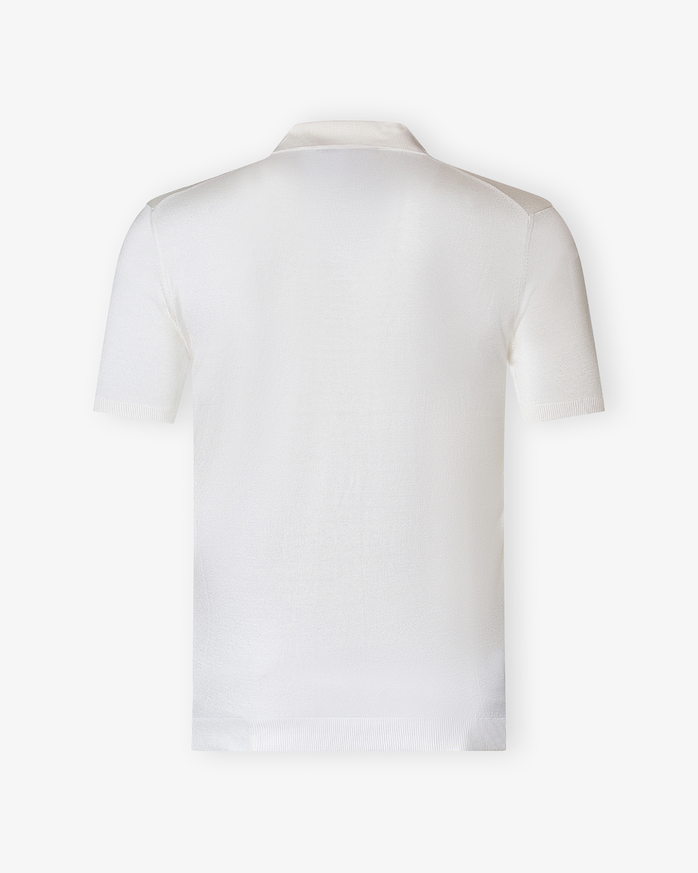 LHDA - Polo short sleeve - Silk - White