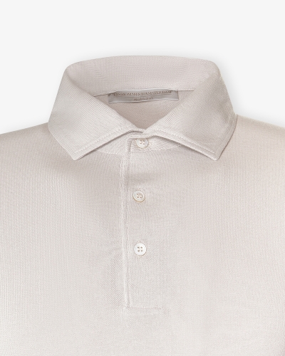 LHDA - Polo short sleeve - Fine cotton - Sand