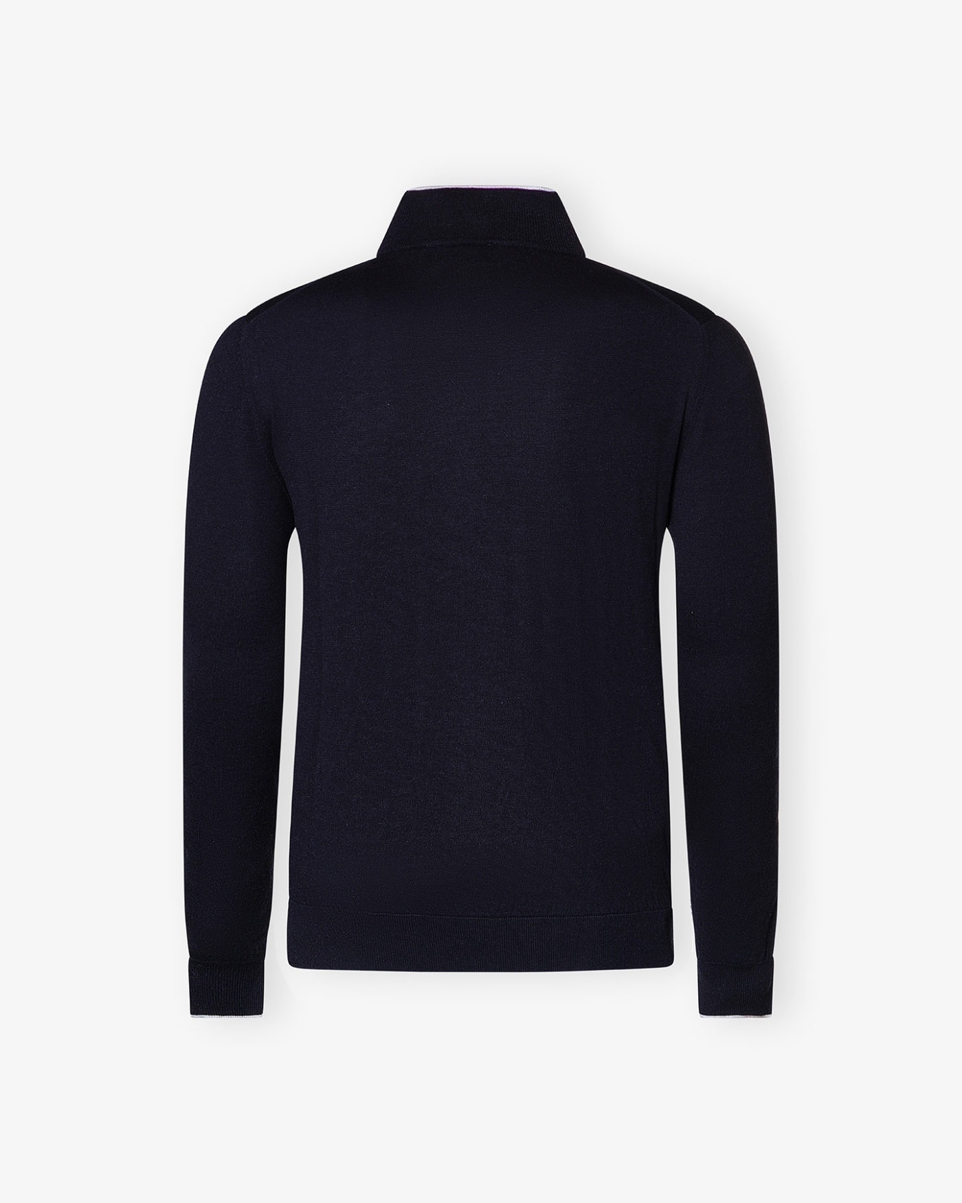 Doriani Cashmere - Full zip cotton cashmere silk - Navy