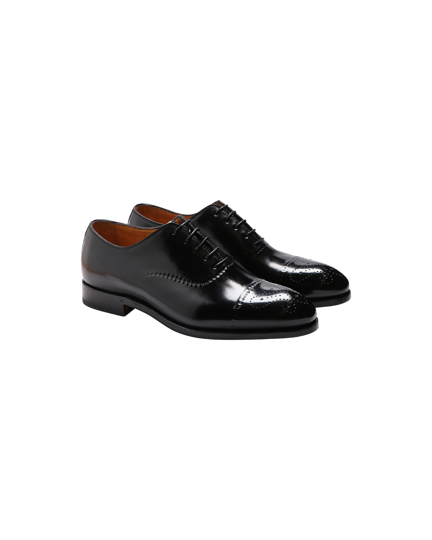 Bontoni - Oxford reversed stiched - Black