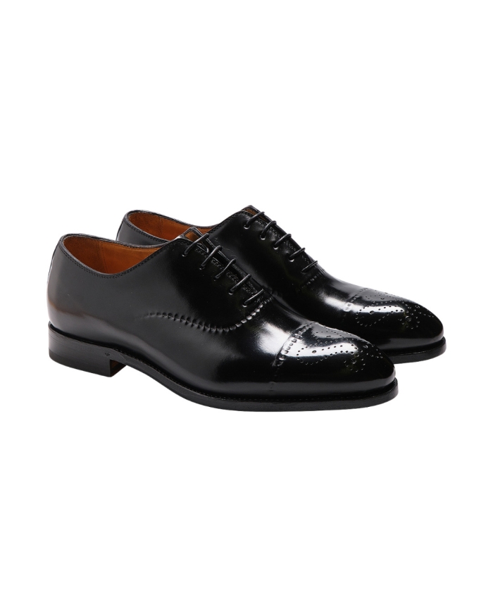 BONTONI Bontoni - Oxford reversed stiched - Black