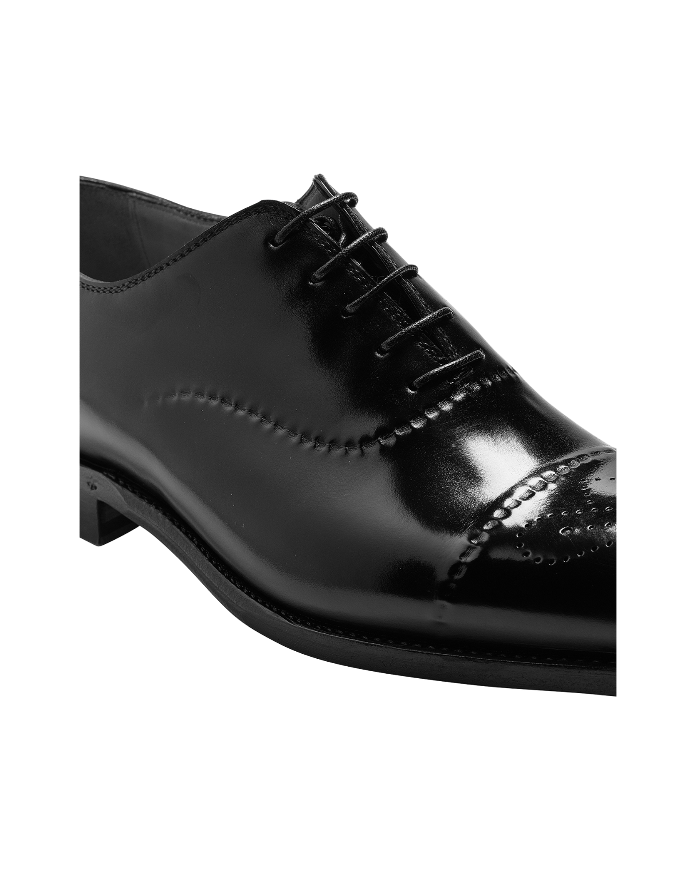 Bontoni - Oxford reversed stiched - Black
