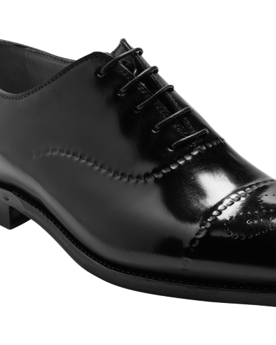 Bontoni - Oxford reversed stiched - Black