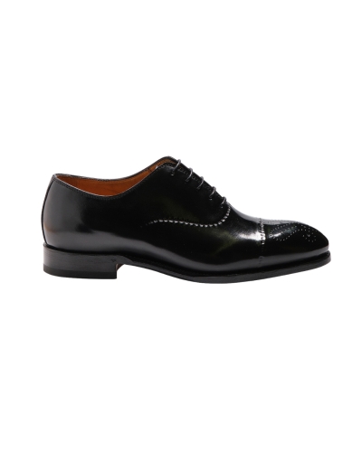 Bontoni - Oxford reversed stiched - Black