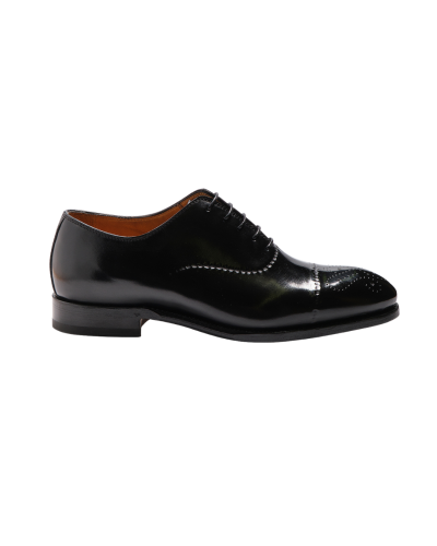 Bontoni - Oxford reversed stiched - Black