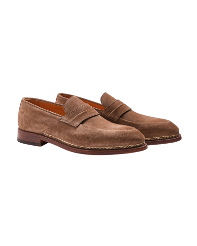 Bontoni - Penny loafer Norwegian - Taupe