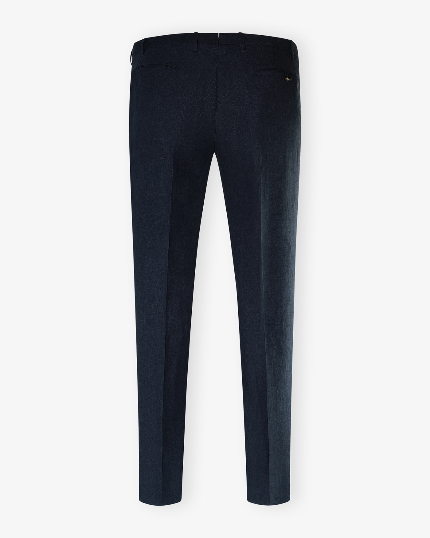 Berwich - Trousers linen - Navy