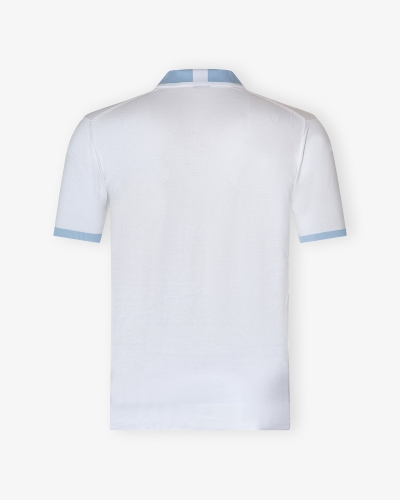 Kiton - Polo short sleeve - Fine cotton - White