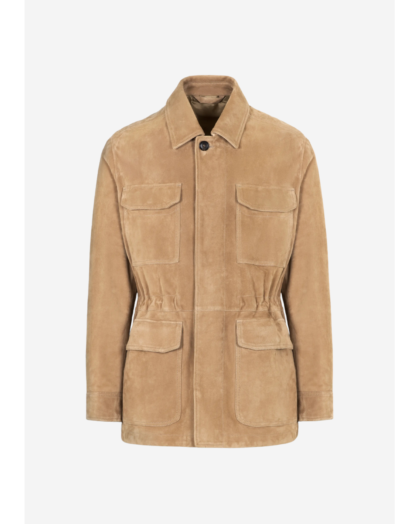 Brioni - Sahariana jacket - Lambskin - Taupe
