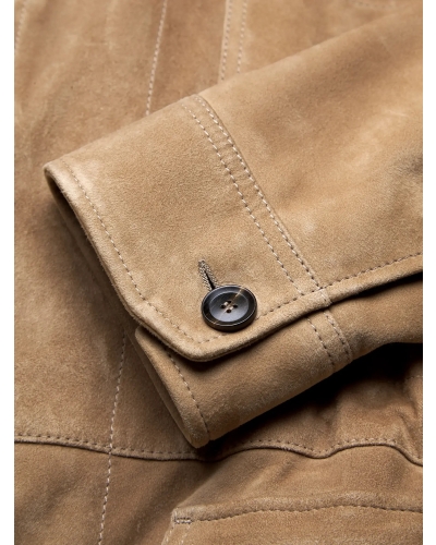Brioni - Sahariana jacket - Lambskin - Taupe