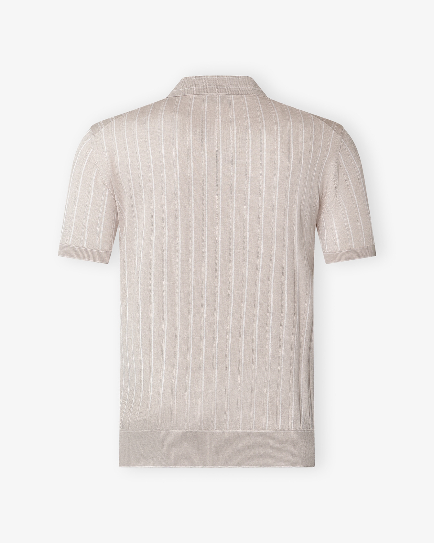 Brioni - Polo cotton silk linen - Sand