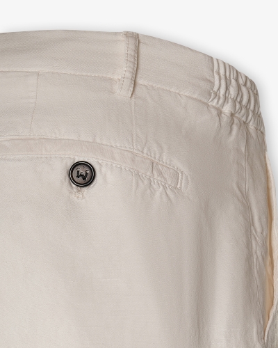 Berwich - Shorts washed linen - Sand