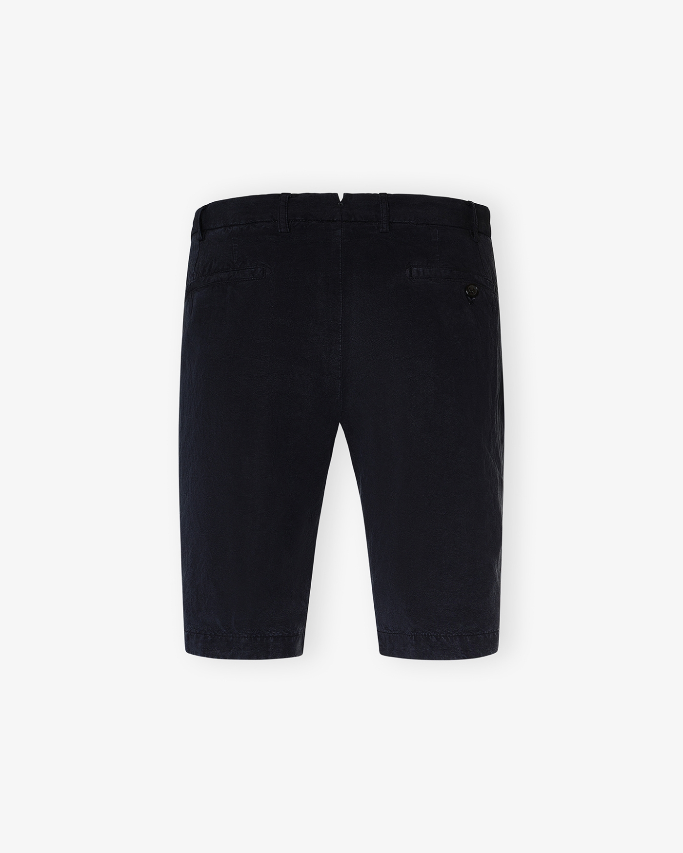 Berwich - Shorts washed linen - Navy