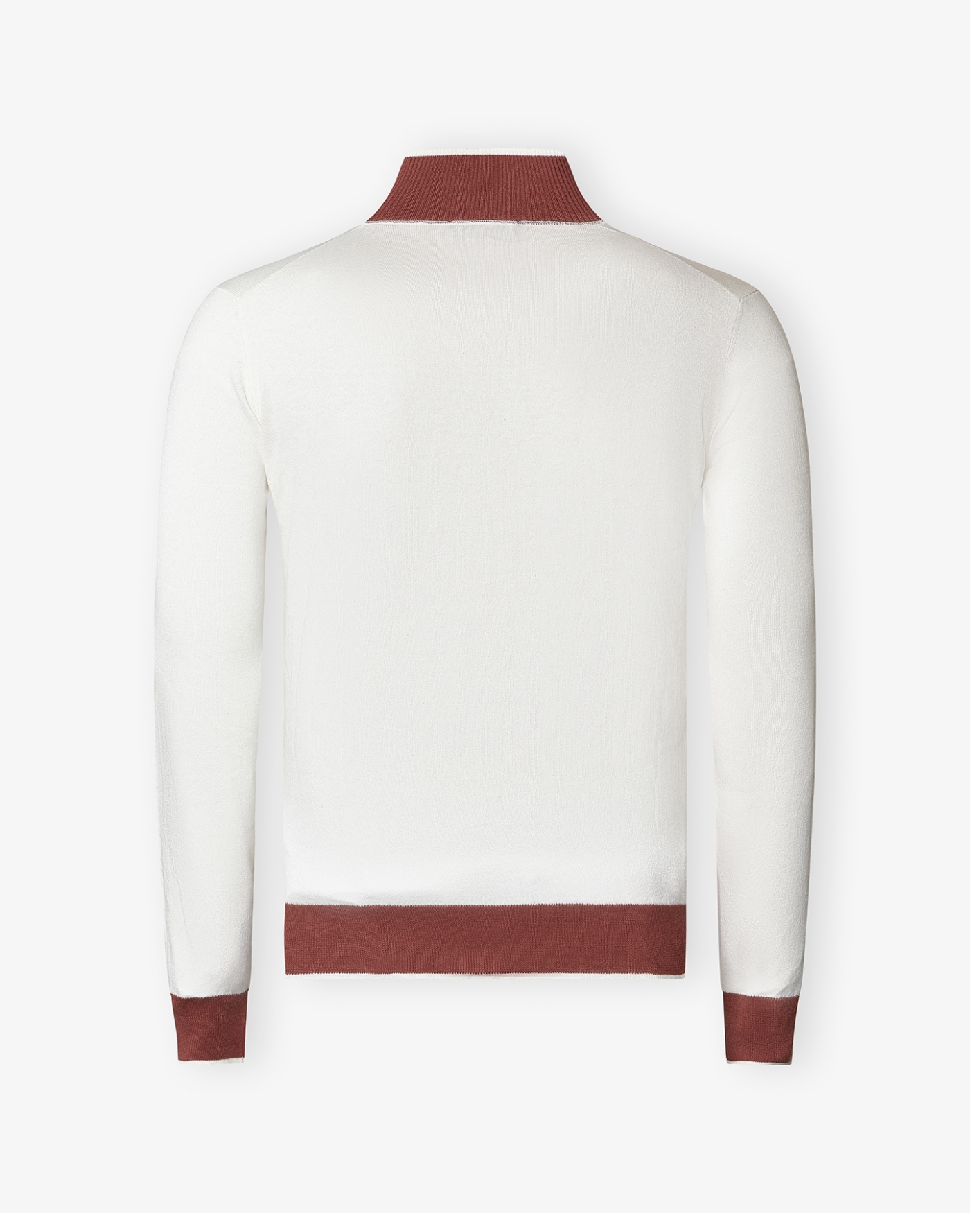 Doriani Cashmere - Full zip cotton cashmere - Offwhite