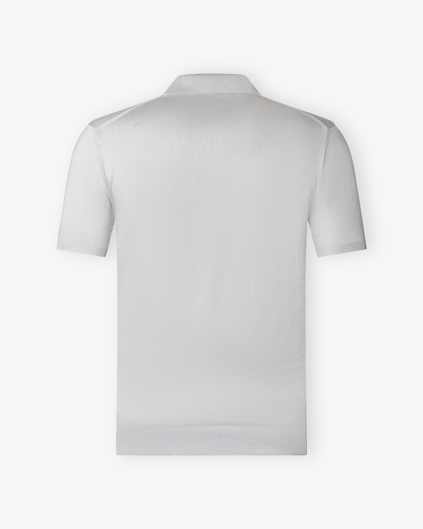 Kiton - Polo short sleeve - Fine cotton - Grey