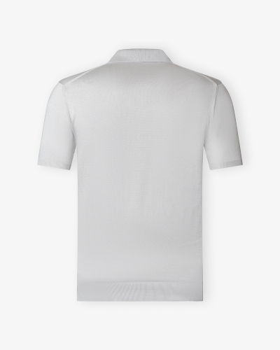 Kiton - Polo short sleeve - Fine cotton - Grey