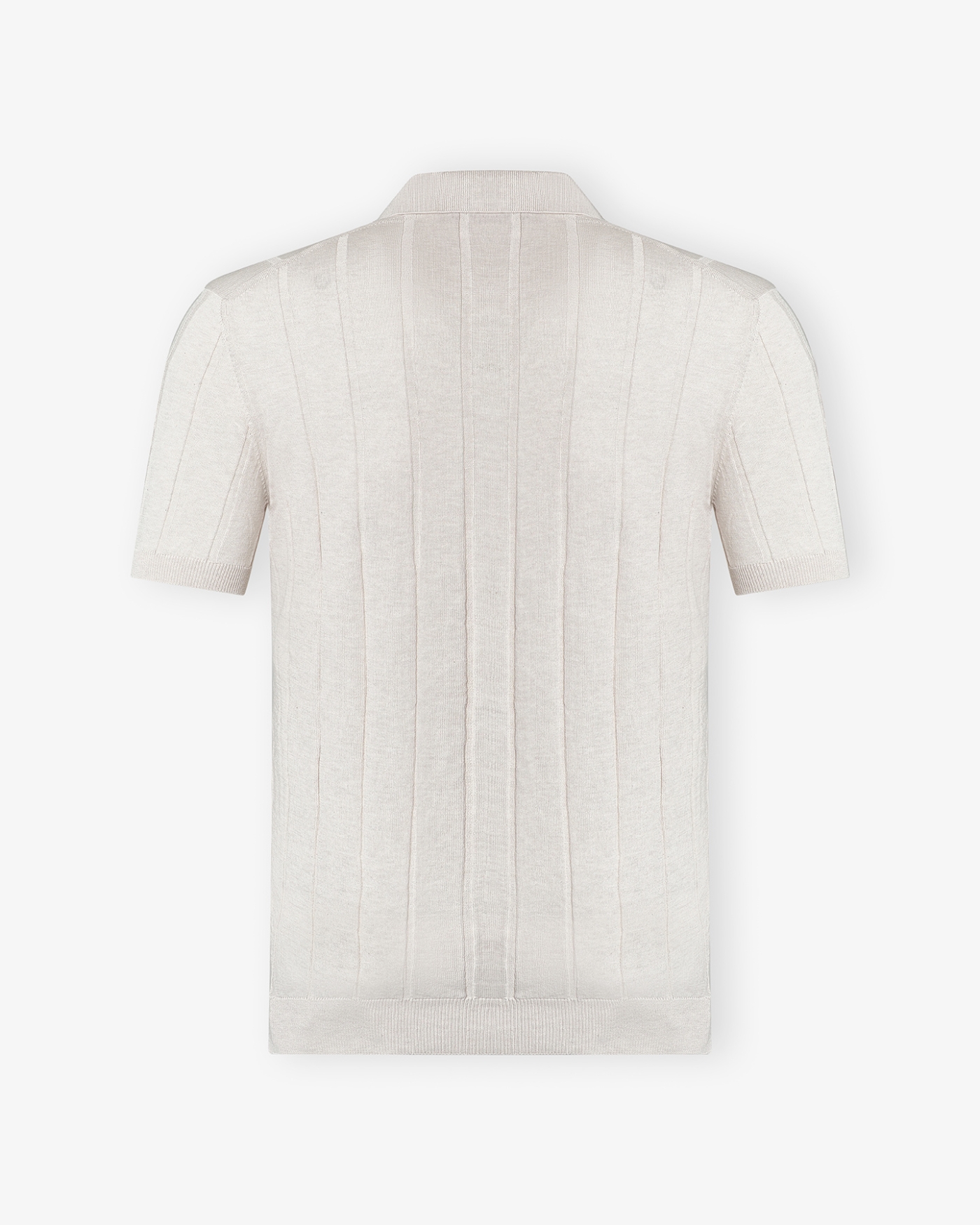 LHDA - Polo shirt ribbed cotton - Sand