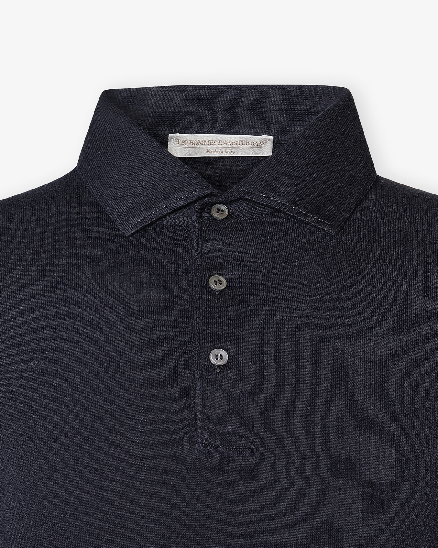 LHDA - Polo short sleeve - Extra fine cotton - Navy