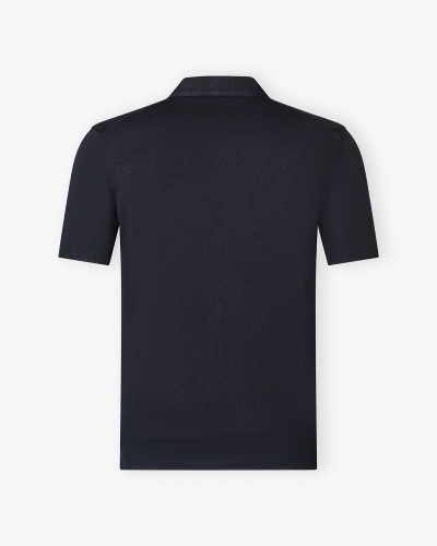 LHDA - Polo short sleeve - Extra fine cotton - Navy