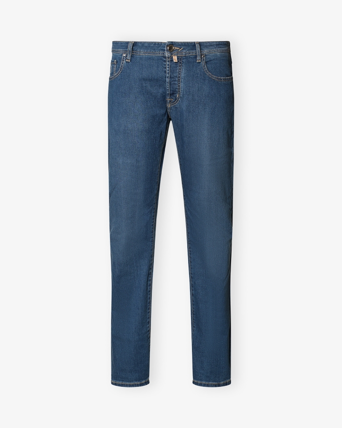 JACOB COHËN Jacob Cohën - Jeans Bard - Cotton silk - Medium blue