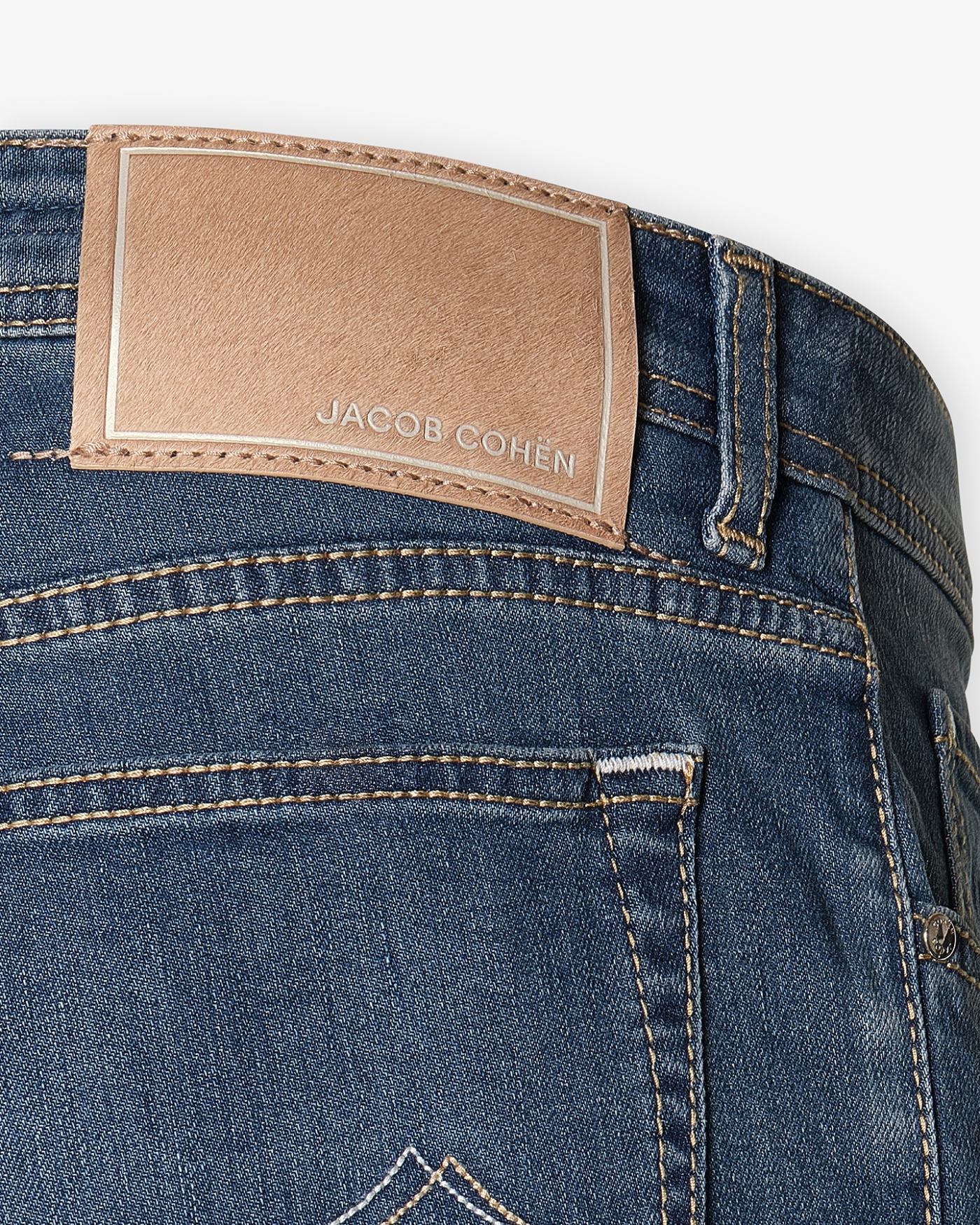 Jacob Cohën - Jeans Bard - Cotton silk - Medium blue
