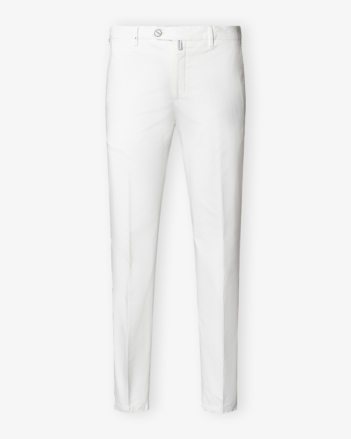 KITON Trousers cotton - White