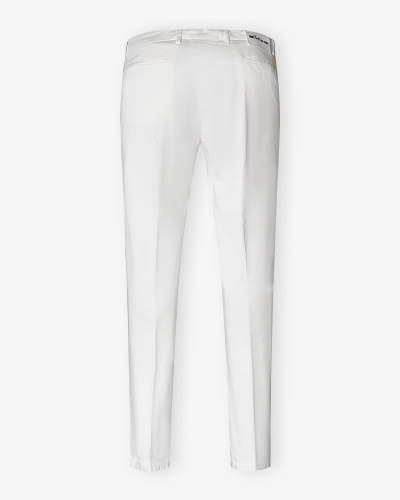 Trousers cotton - White