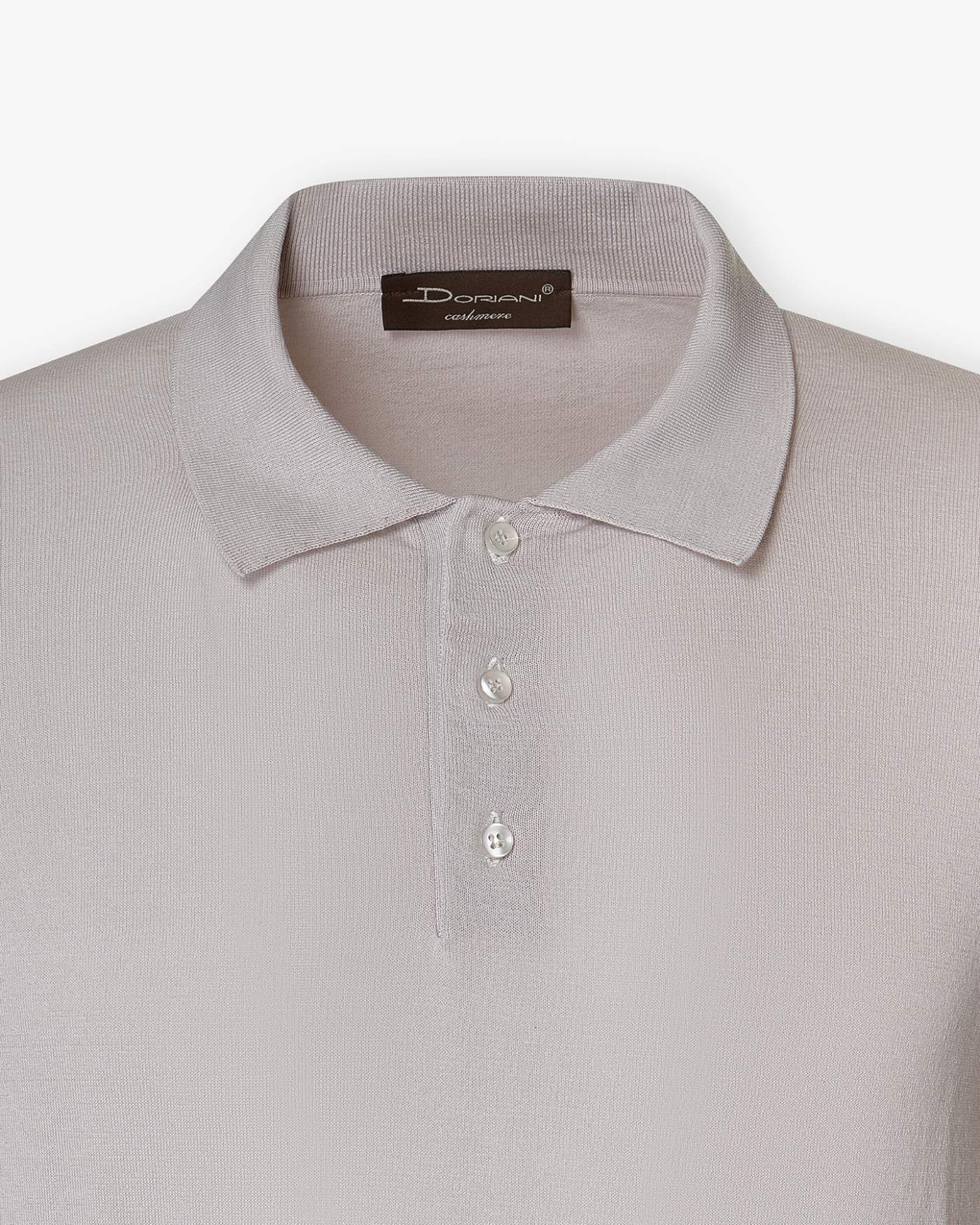Polo pima cotton - Taupe