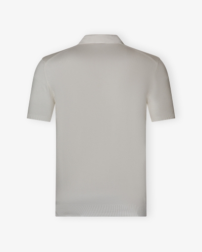 Polo short sleeve - Extra fine cotton - White
