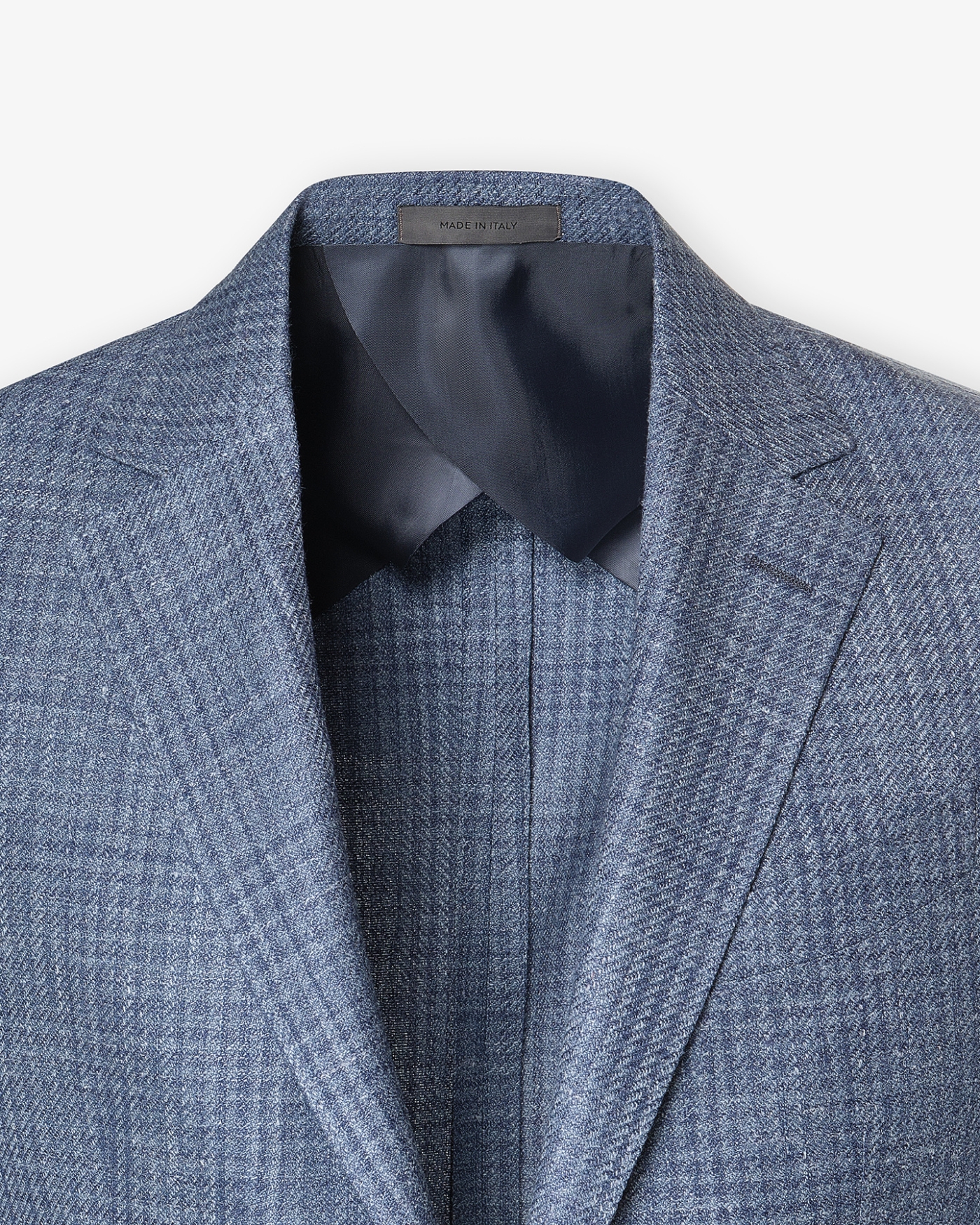 Jacket sartoria light - Wool silk linen - Light blue