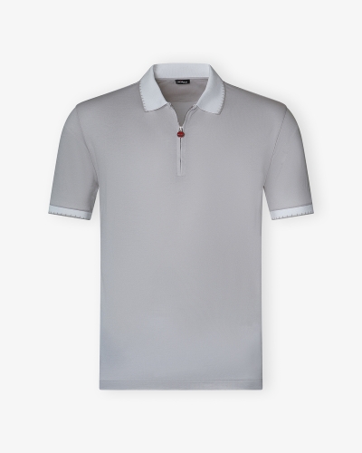 Polo short sleeve - Light grey
