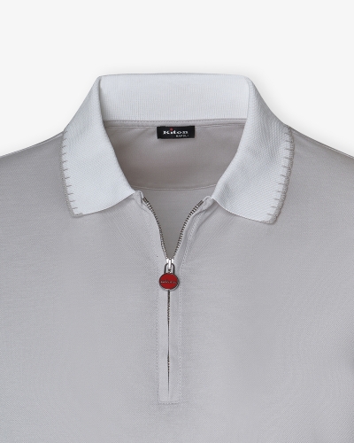 Polo short sleeve - Light grey