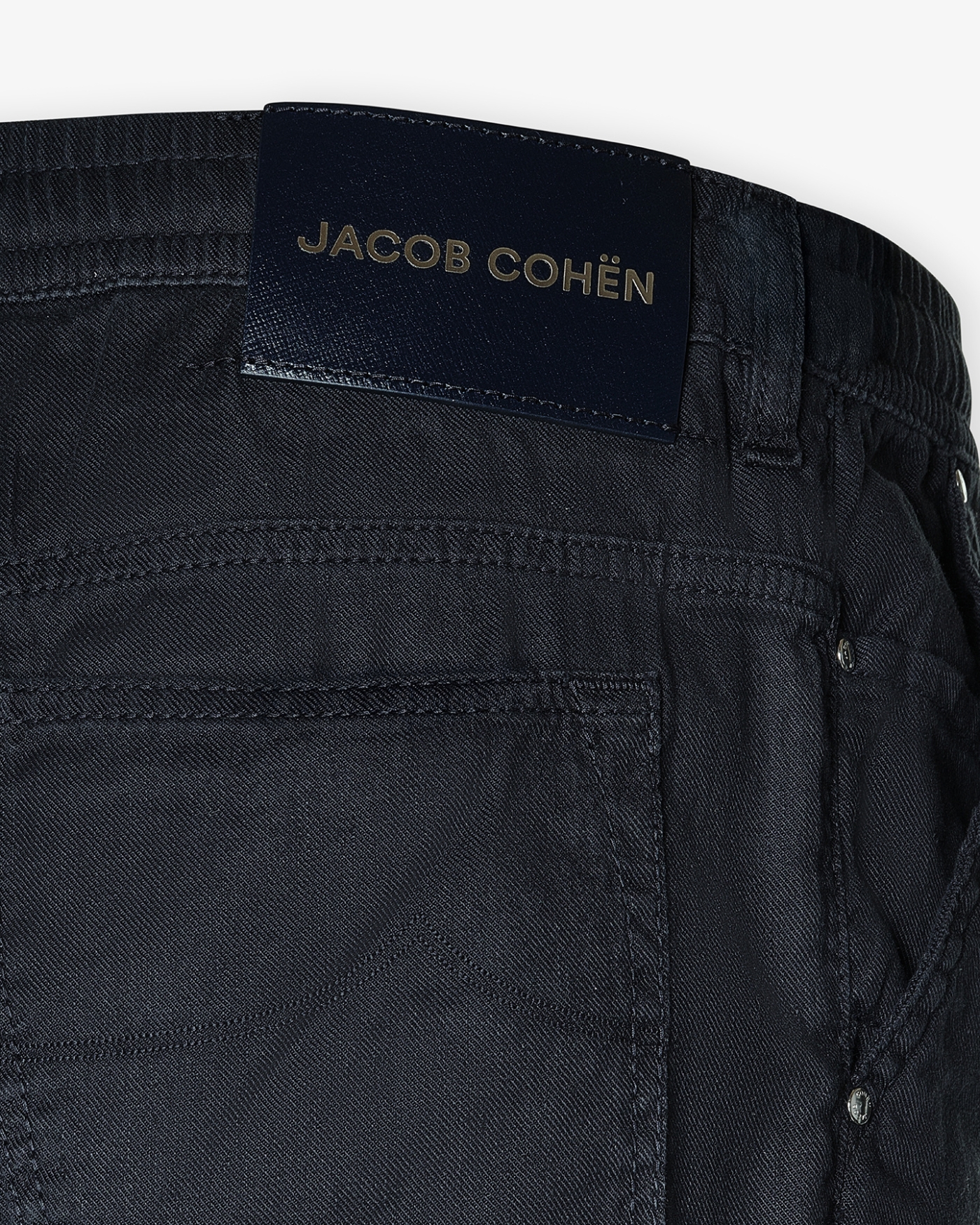 Short Leo - Cotton linen - Navy